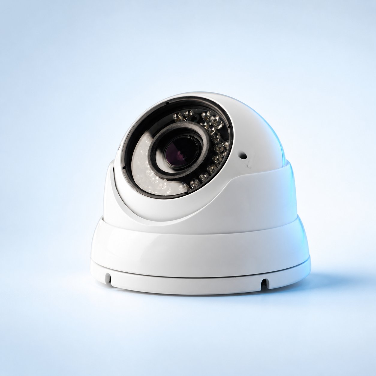 Dome CCTV security camera for business premises