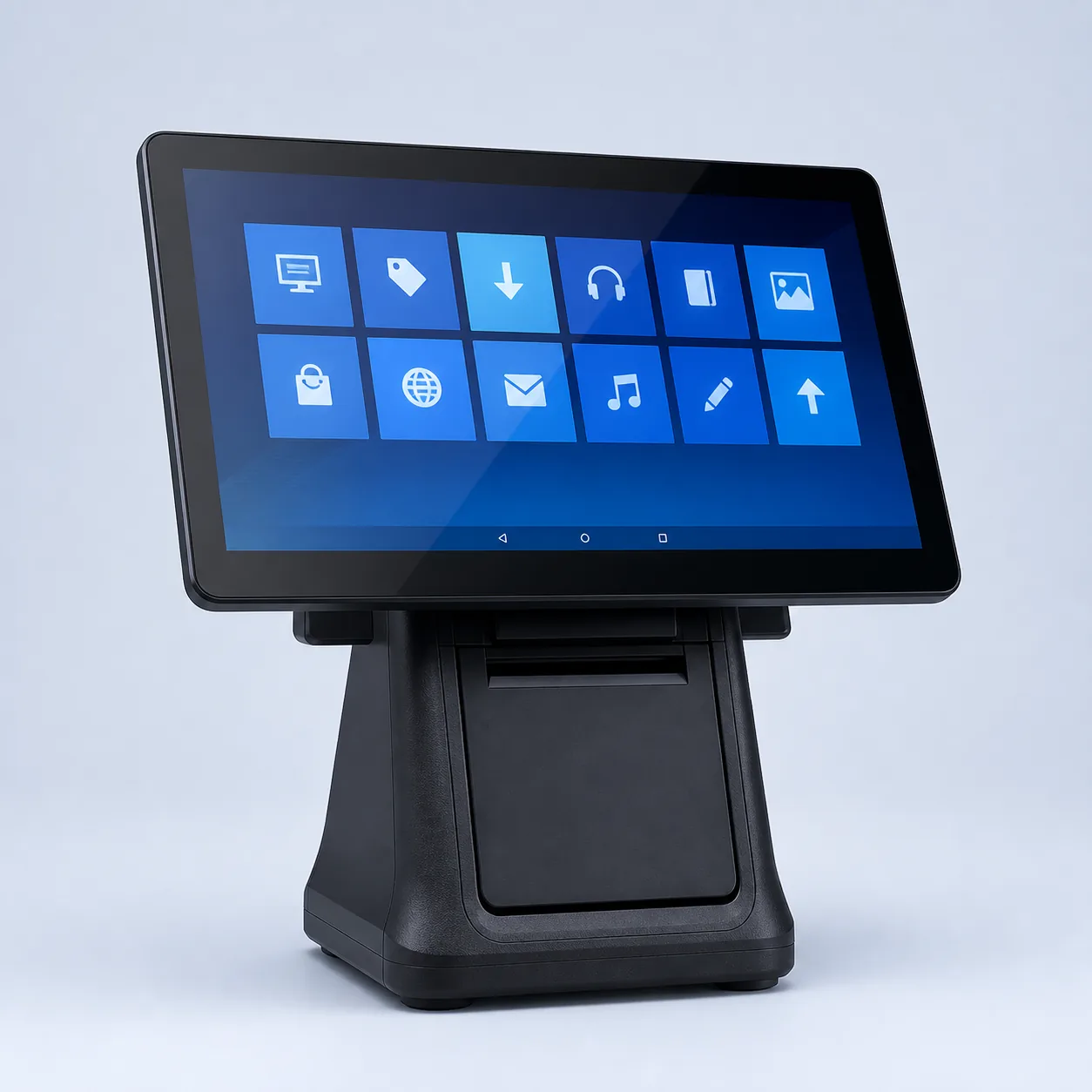 Modern touchscreen point of sale terminal