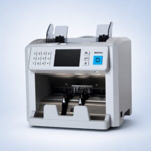 Desktop banknote money-counting machine